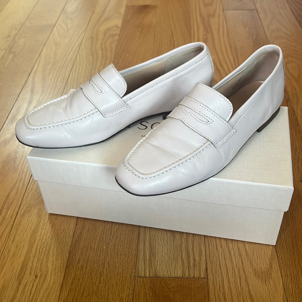 Italian leather loafers